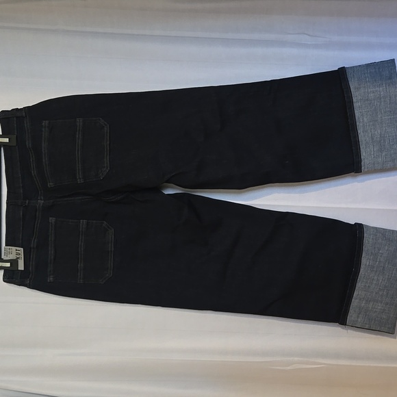 Kut from the Kloth Dark Cuffed Wide Leg Jeans Sz 8P - Picture 4 of 8